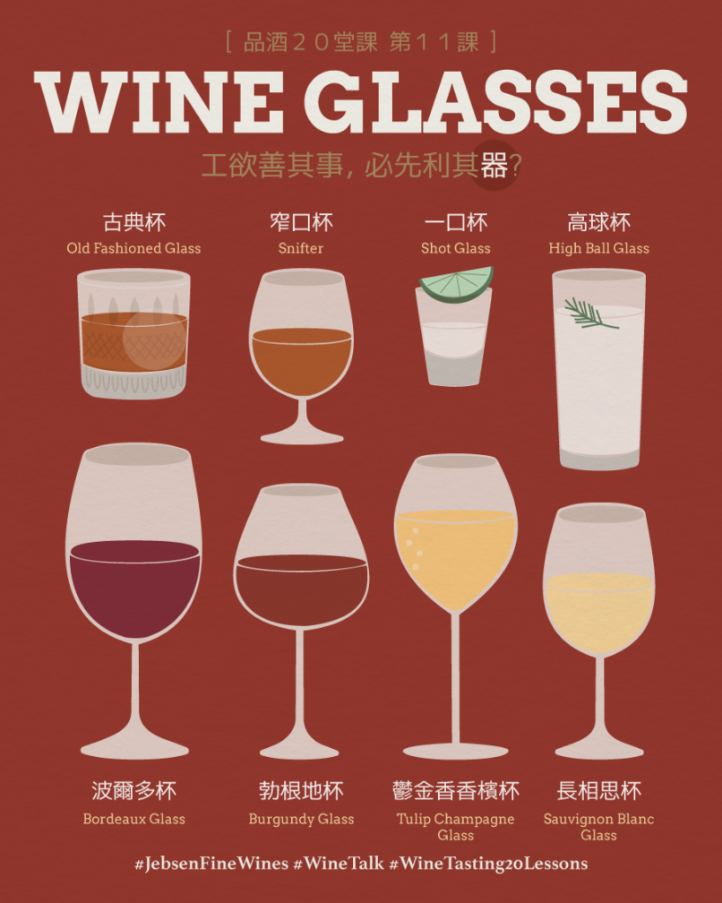 wine glasses