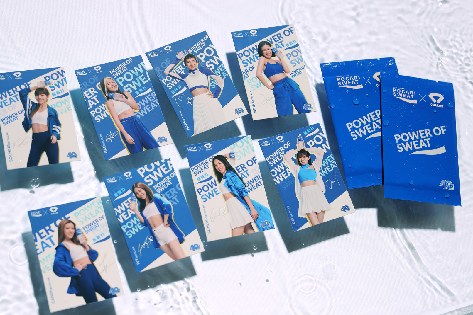 Pocari Sweat Collar Card